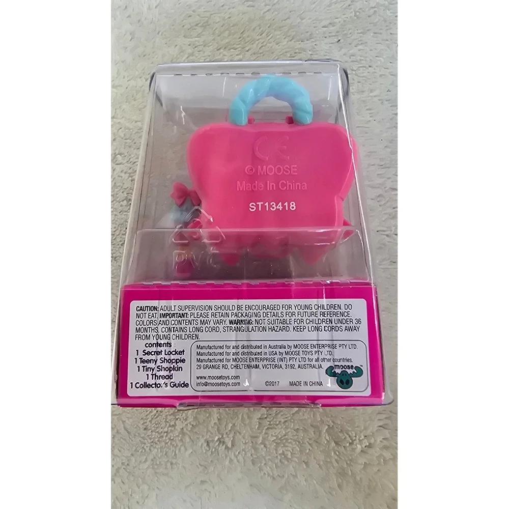 Shopkins Lil Secrets Secret Locket Pink Butterfly Teeny Shoppie Moose Toys NEW